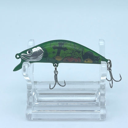 Handmade Fishing Lure Minnow - Halloween No. 002