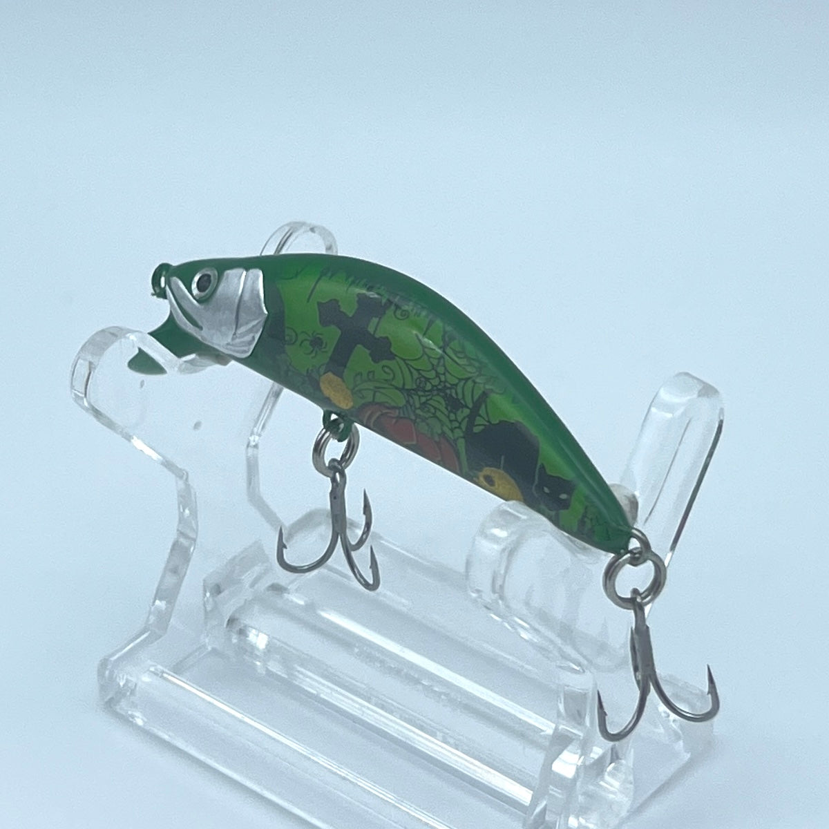 Handmade Fishing Lure Minnow - Halloween No. 002