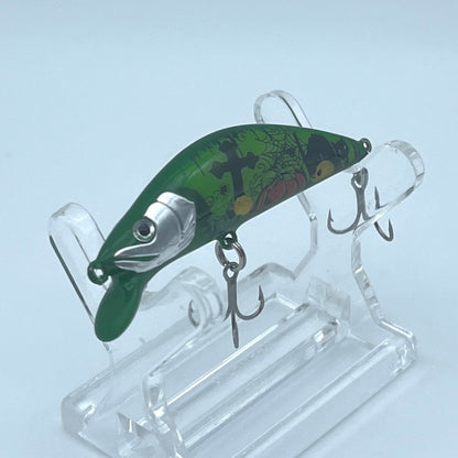 Handmade Fishing Lure Minnow - Halloween No. 002