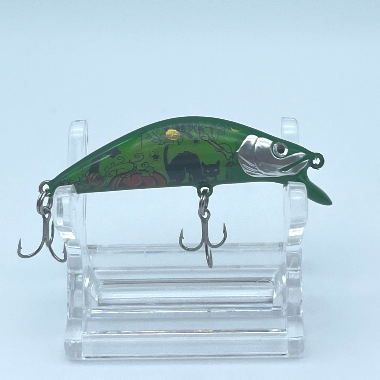 Handmade Fishing Lure Minnow - Halloween No. 002