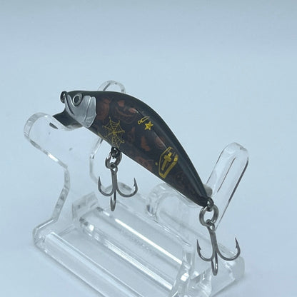 Handmade Fishing Lure Minnow - Halloween No. 001