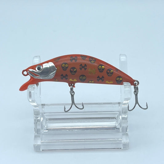 Handmade Fishing Lure Minnow - Halloween No. 003