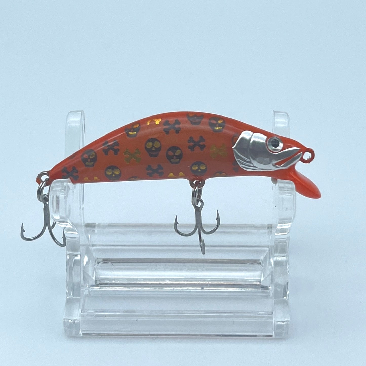 Handmade Fishing Lure Minnow - Halloween No. 003