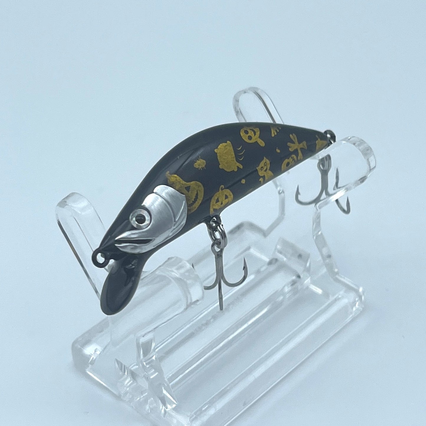 Handmade Fishing Lure Minnow - Halloween No. 004