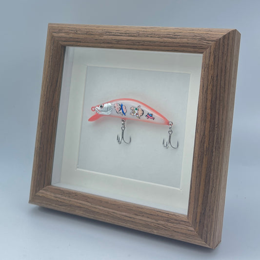 Fishing Lure Display Case - Cartoon No. 002